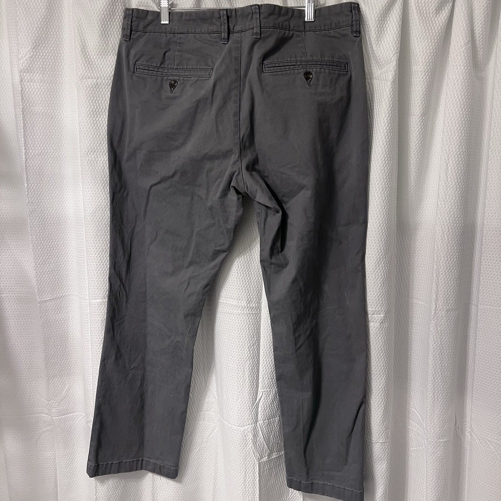 Goodfellow Men's Straight Fit Hennepin Chino, Light Gray, 38x30 Preppy Easter - Picture 2 of 7